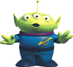 The Toy Story Alien